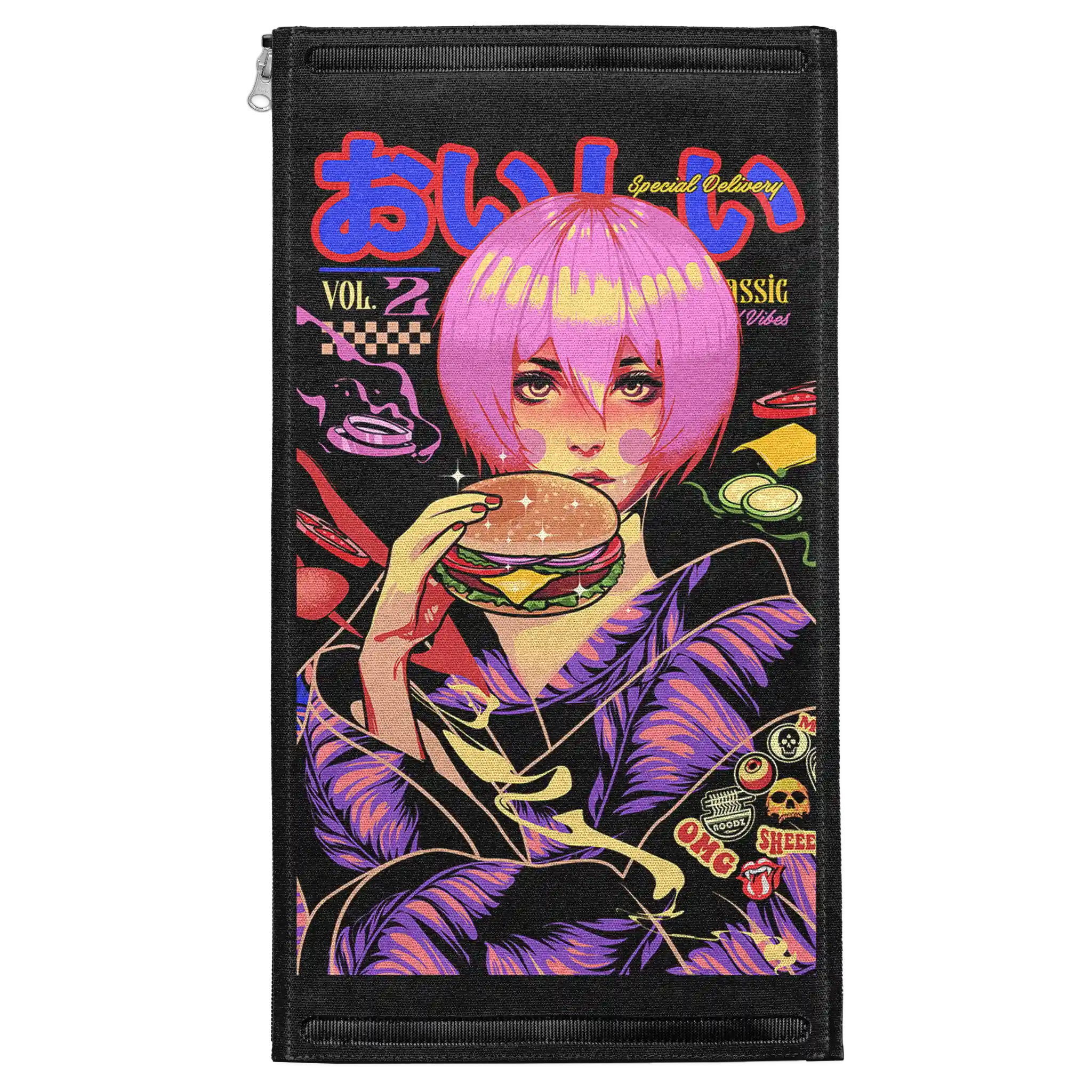 Oishi Burger Geisha Patch