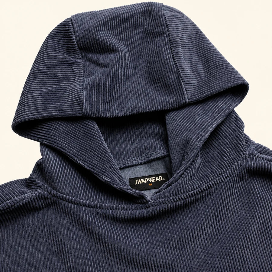 Slate Hoodie: sculpted three-panel hood