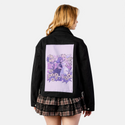 3amspells patch on female atelier canvas jacket in nightfall