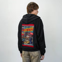 99problems patch on male essential zip hoodie in after hours