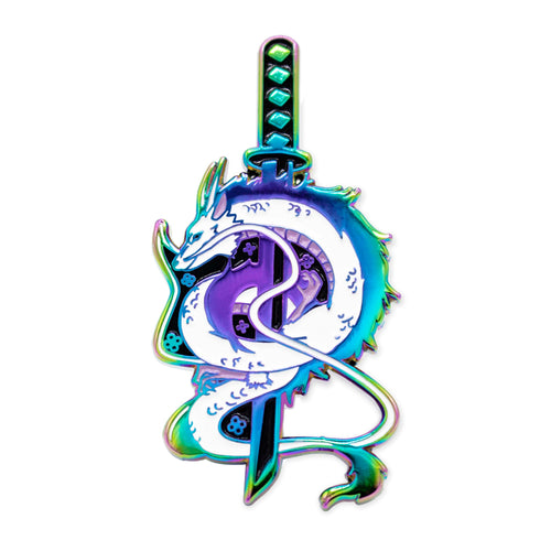 Anodized Dragon Pin