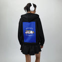 apparentlydramatic patch on female essential zip hoodie in after hours