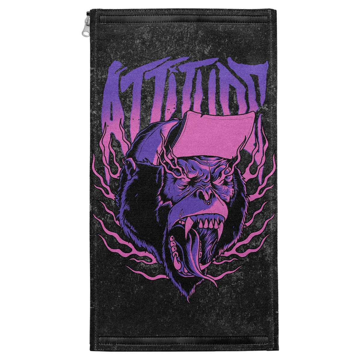 attitudemonkey embroidered patch