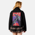 better patch on female atelier canvas jacket in nightfall