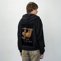 biglazyday patch on male essential zip hoodie in after hours