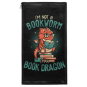 Book Worm Dragon Patch