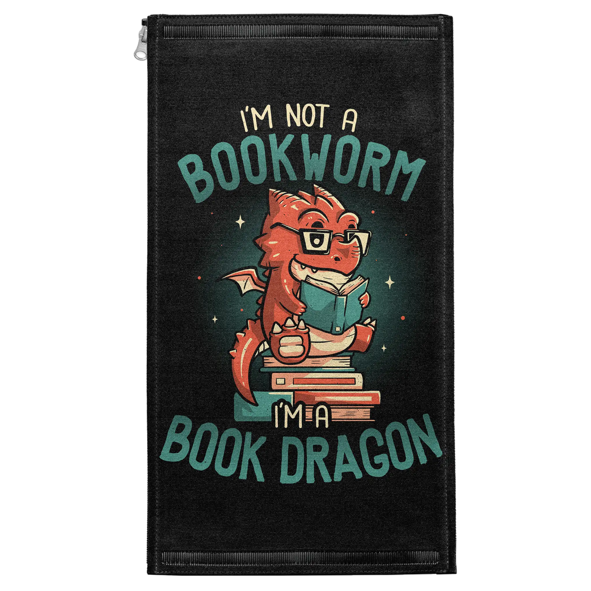 Book Worm Dragon Patch