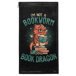 Book Worm Dragon Patch