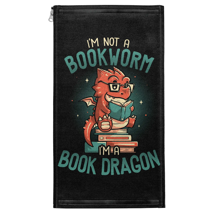 Book Worm Dragon Patch
