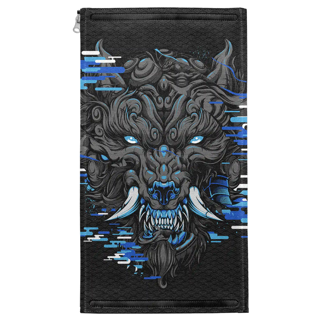 Aqua Fu Wolf Patch