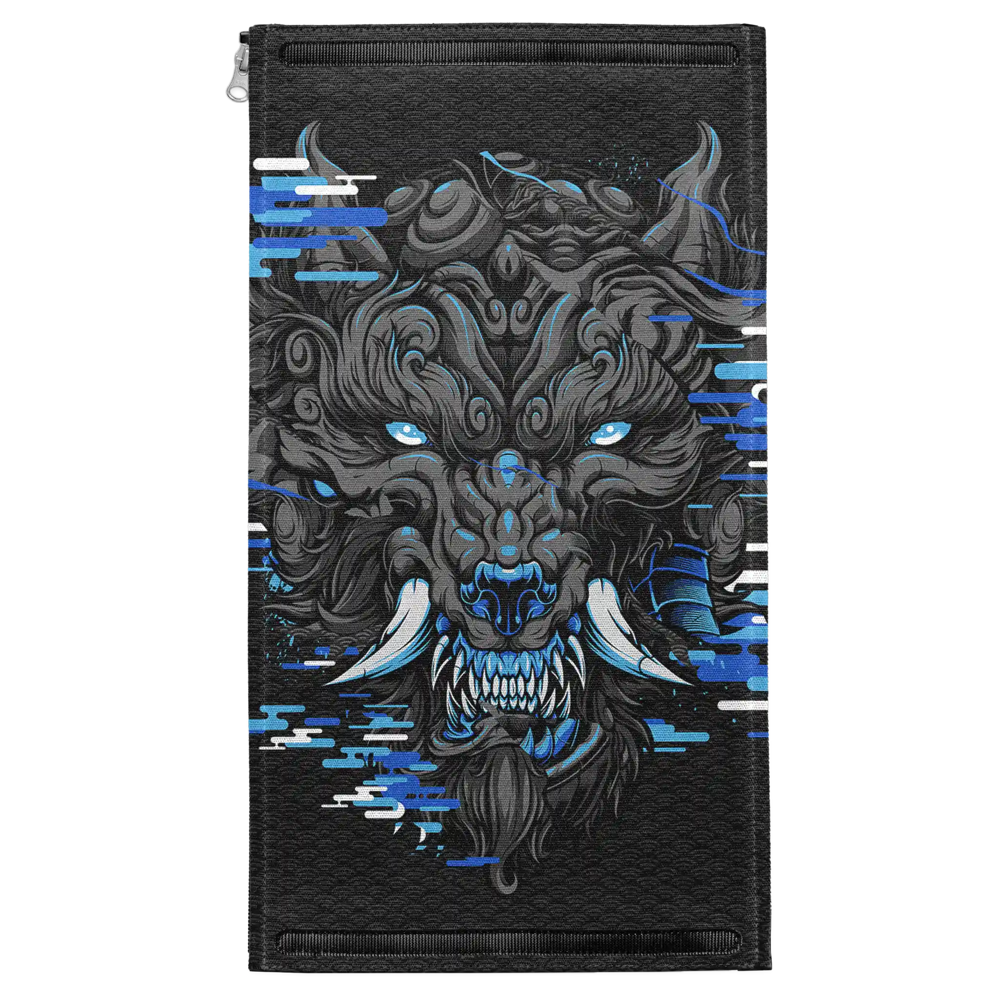 Aqua Fu Wolf Patch