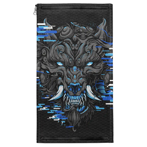 Aqua Fu Wolf Patch