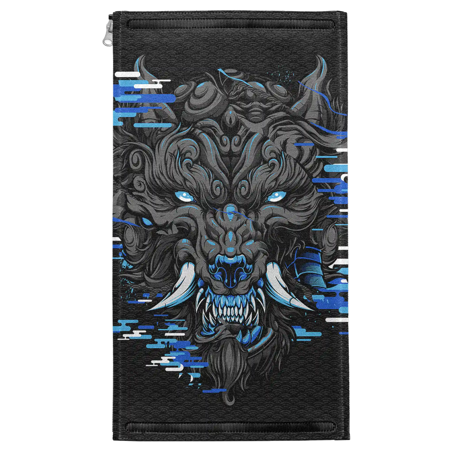 Aqua Fu Wolf Patch