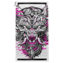 Fuchsia Fu Wolf Patch