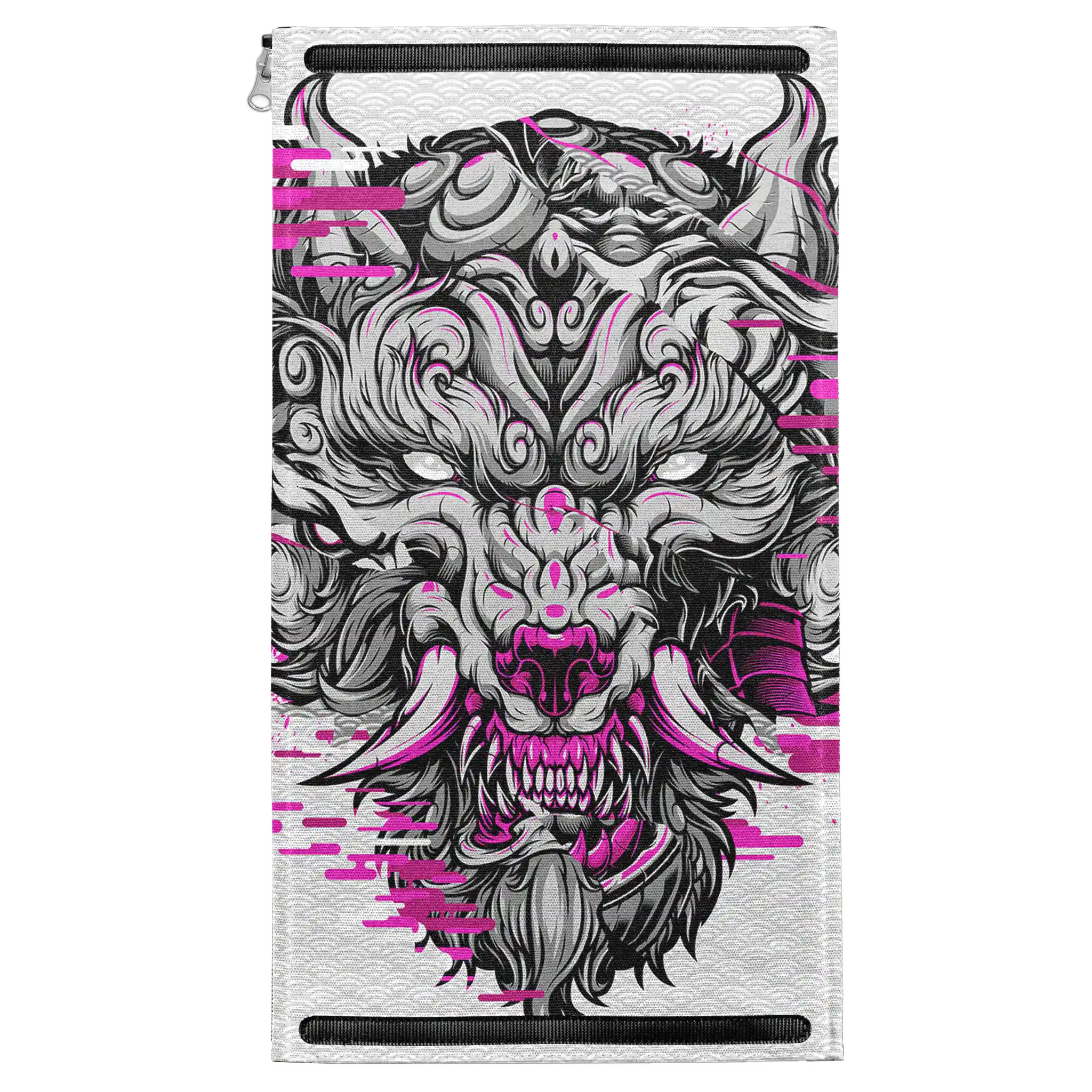 Fuchsia Fu Wolf Patch