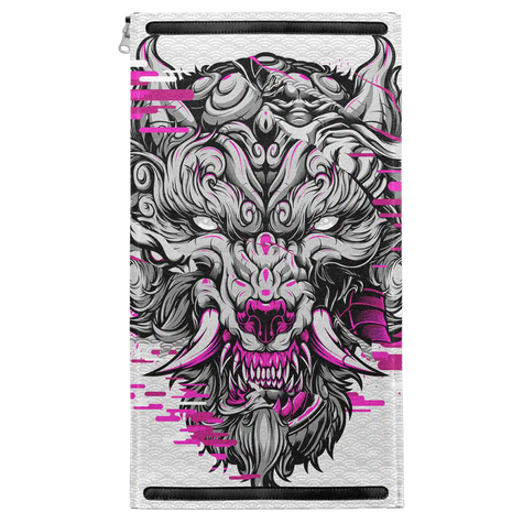 Fuchsia Fu Wolf Patch