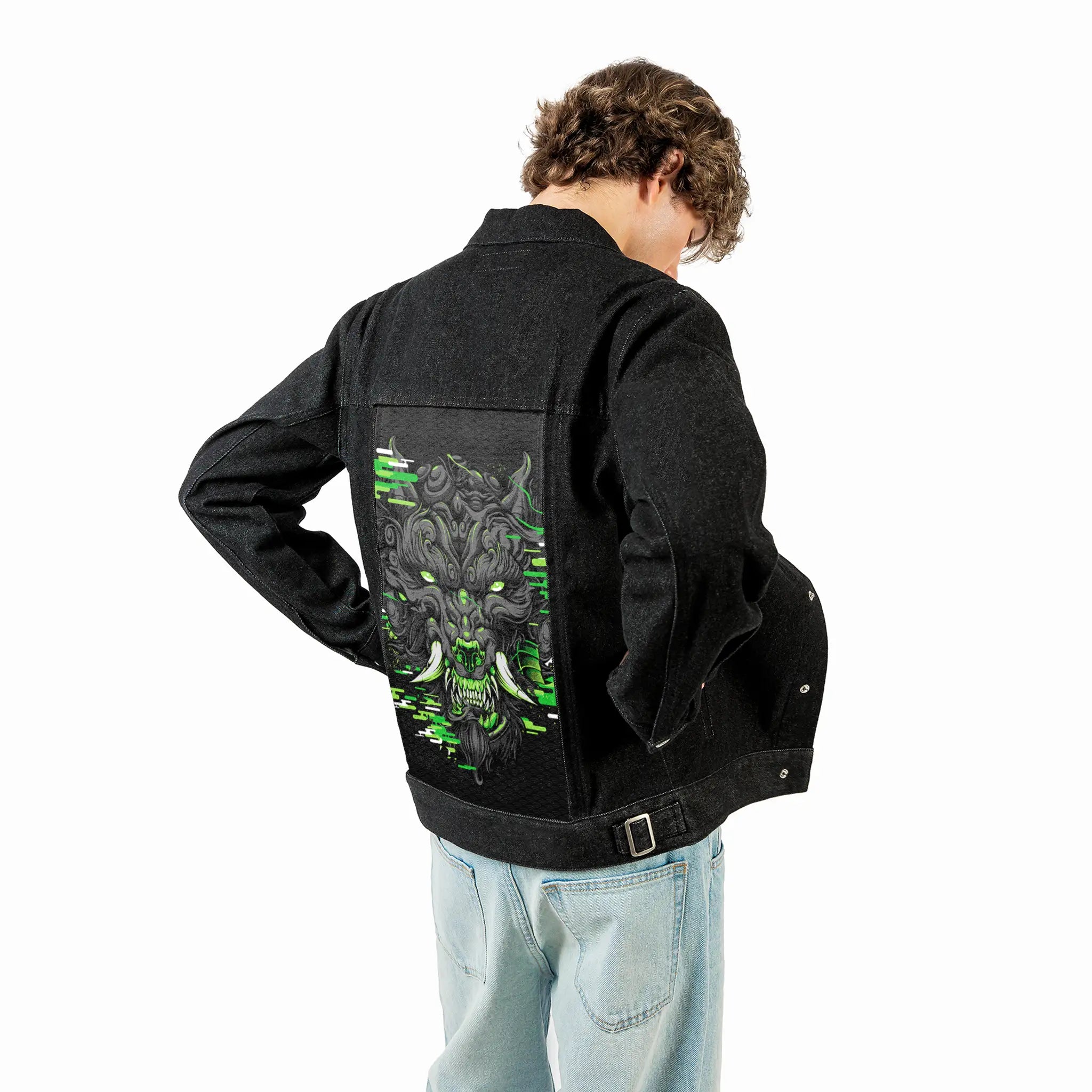 Harlequin Fu Wolf Patch