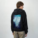 citysharks patch on male essential zip hoodie in after hours