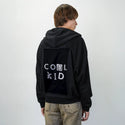 coolkid patch on male essential zip hoodie in after hours