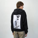 dishdiving patch on male essential zip hoodie in after hours