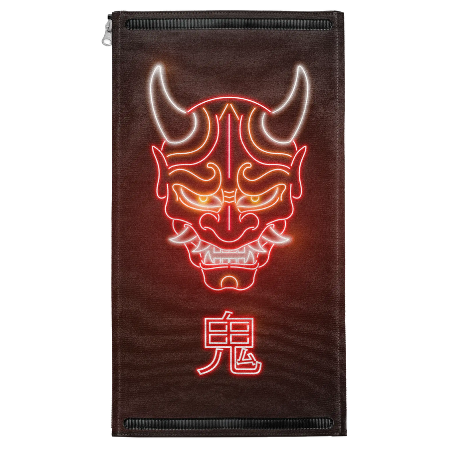 Neon Oni Mask Patch