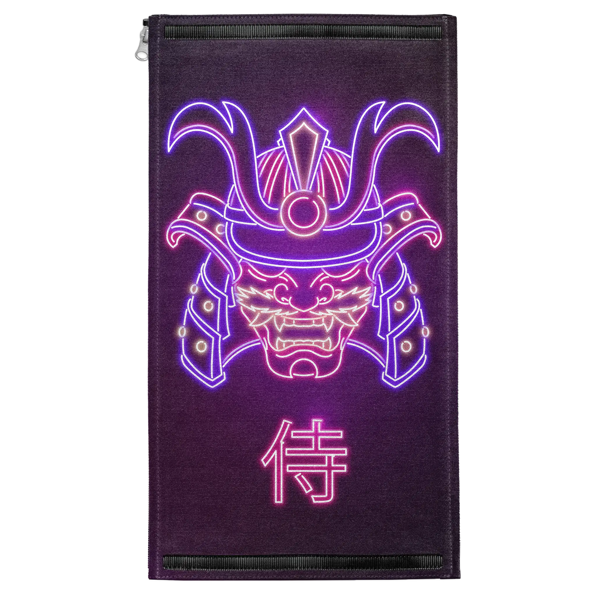 Neon Samurai Mask Patch