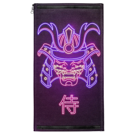 Neon Samurai Mask Patch