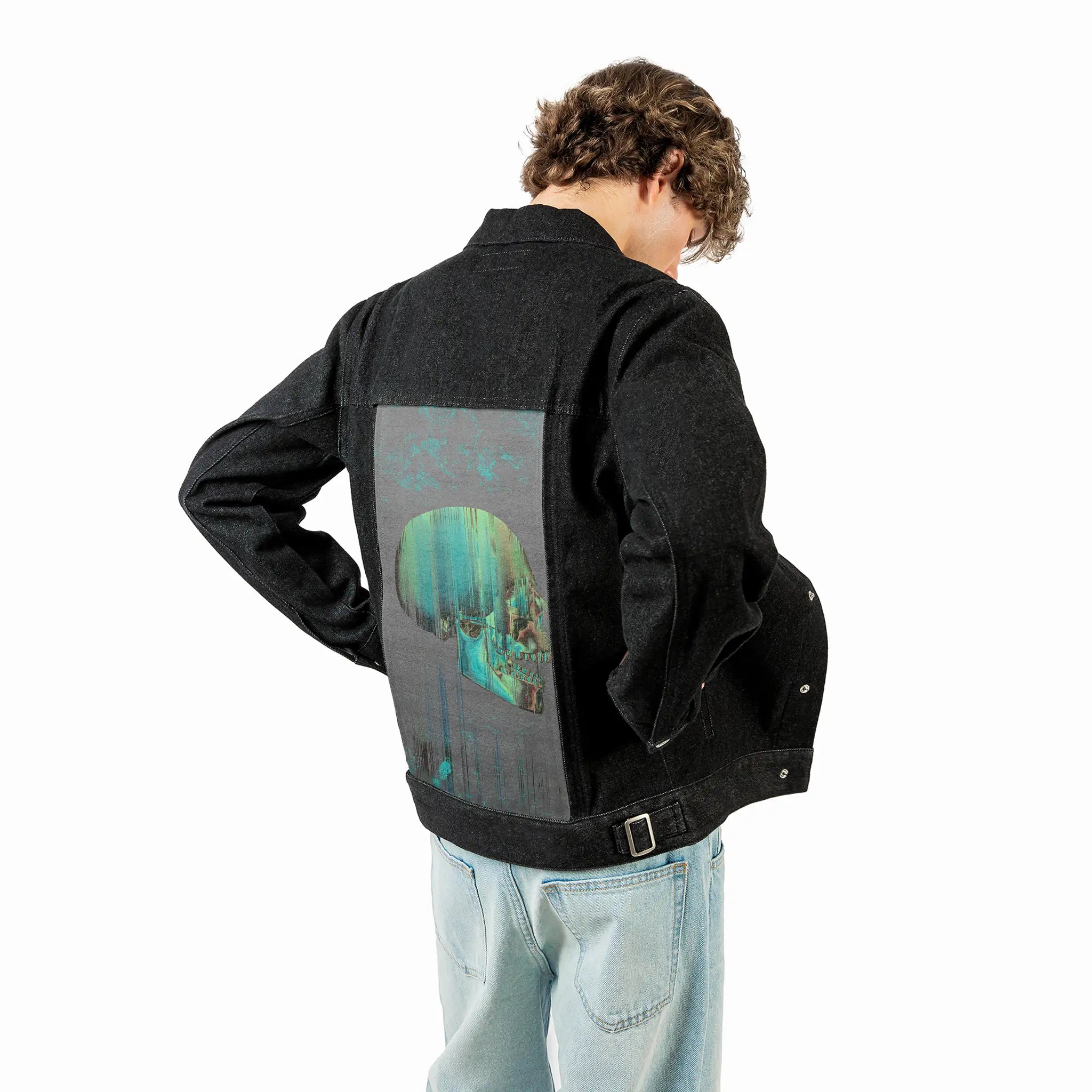 Glitch Skull Patch