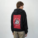 eattrash patch on male essential zip hoodie in after hours