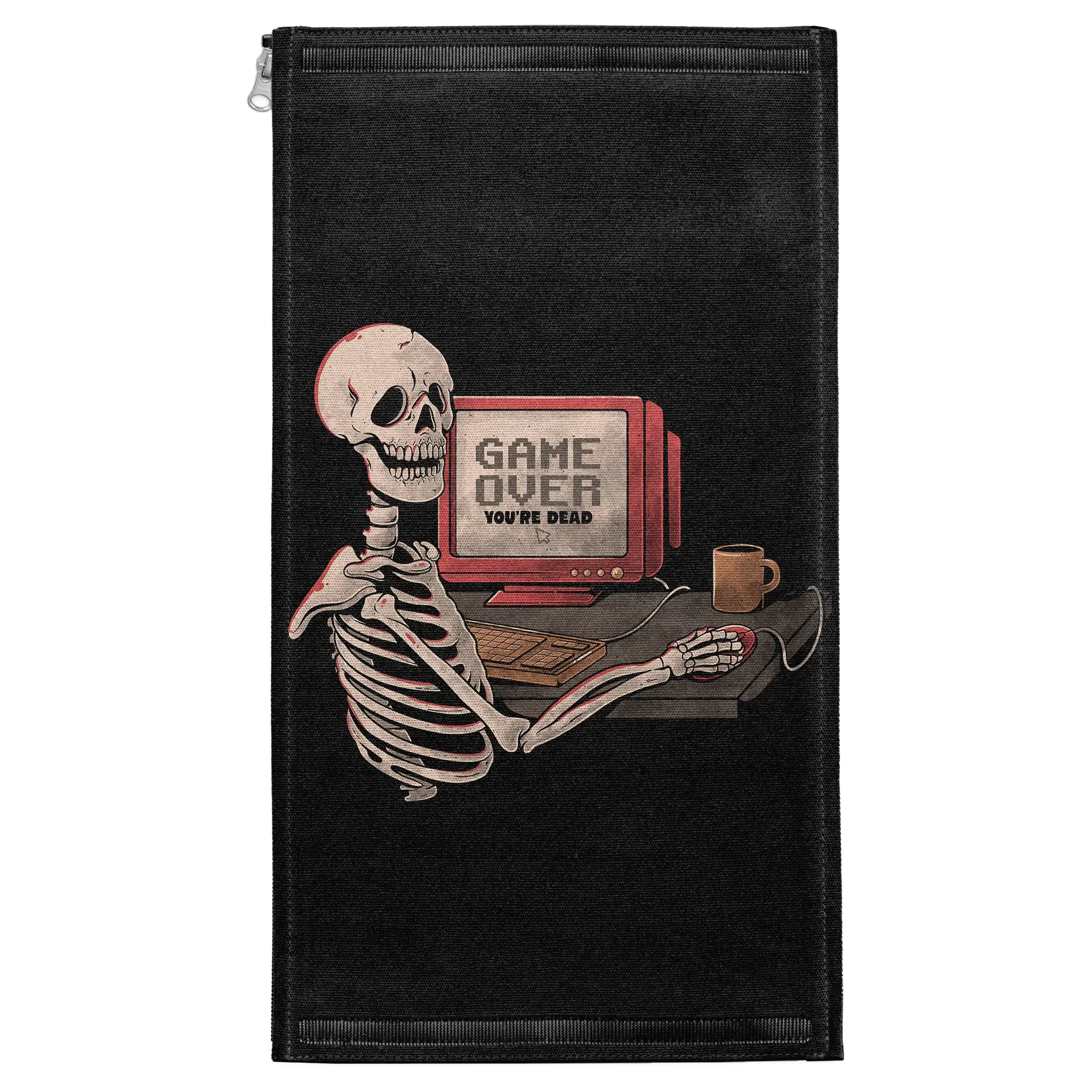 Game Over Skull Patch