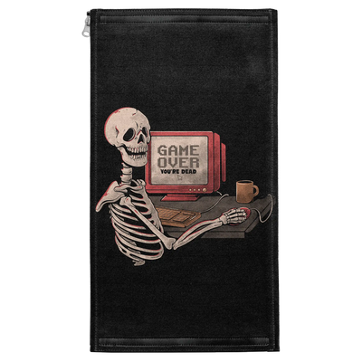 Game Over Skull Patch