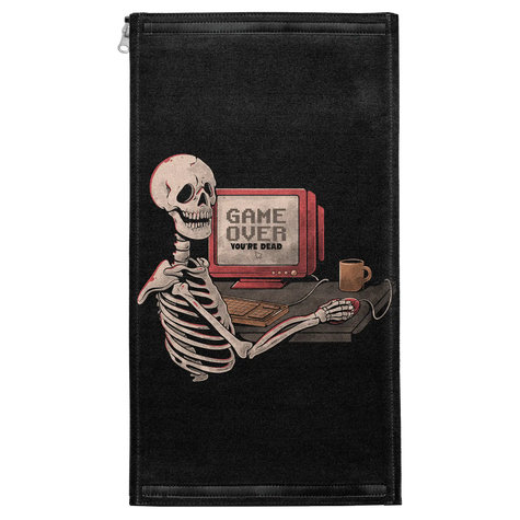 Game Over Skull Patch