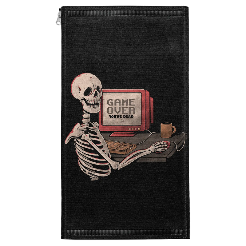 Game Over Skull Patch