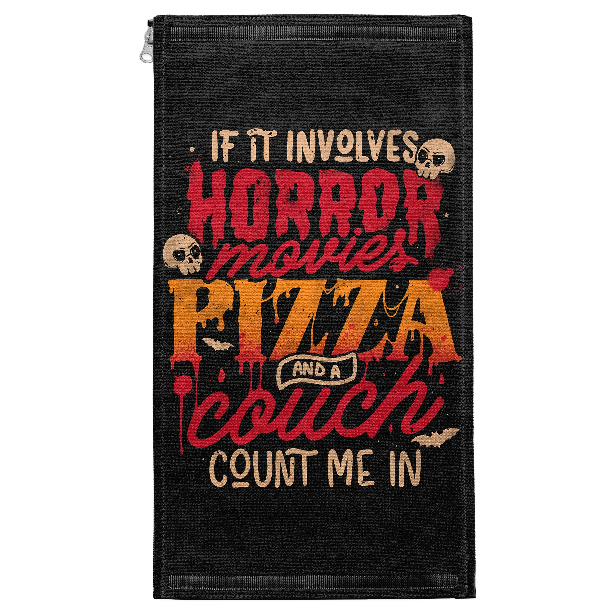Horror Pizza Couch Patch