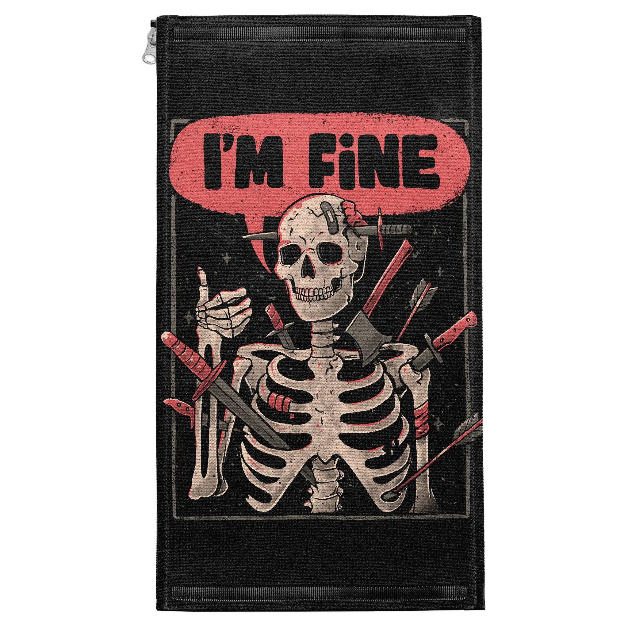 I’m Fine Skeleton Patch