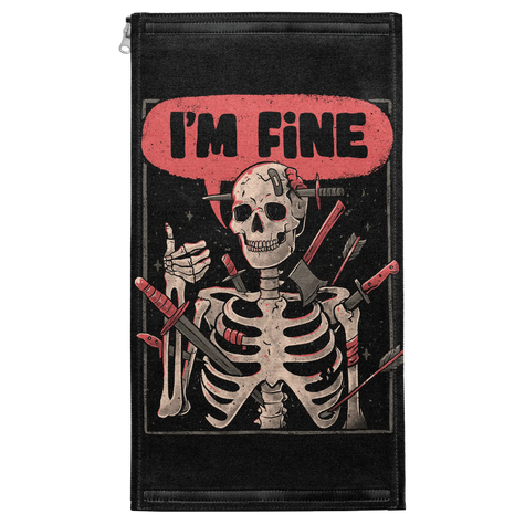 I’m Fine Skeleton Patch