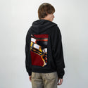 emberinmotion patch on male essential zip hoodie in after hours