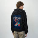 enjoylife patch on male essential zip hoodie in after hours
