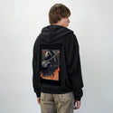 eternalriffs patch on male essential zip hoodie in after hours