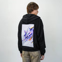 etherealhare patch on male essential zip hoodie in after hours