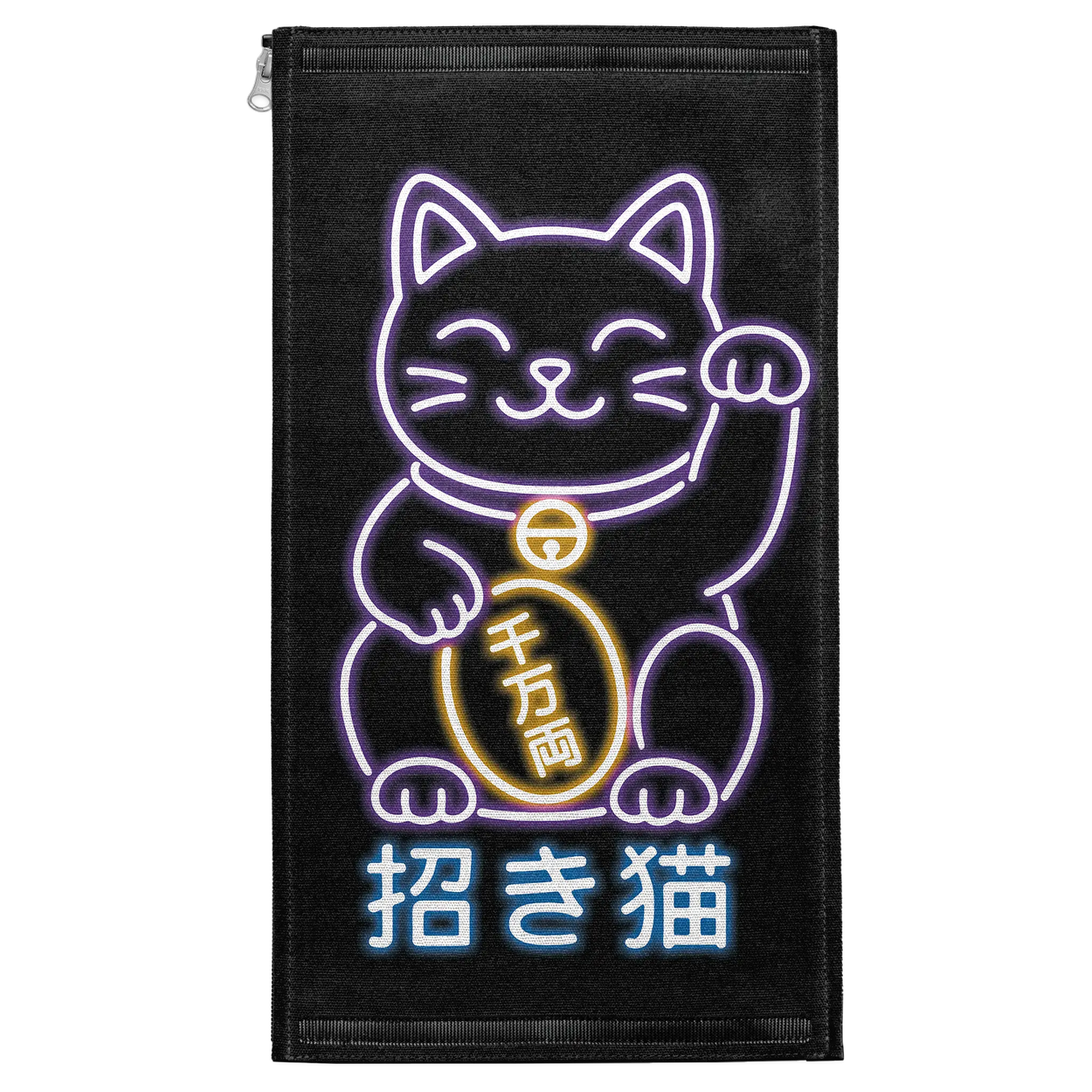 Neon Lucky Neko Patch