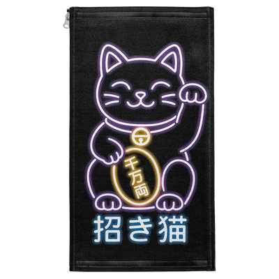 Neon Lucky Neko Patch