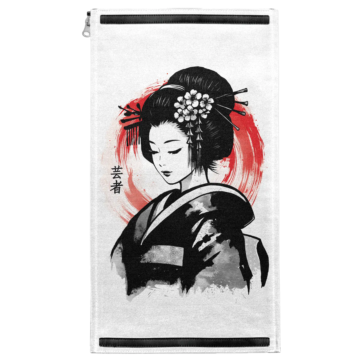 Sumi-e Geisha Patch