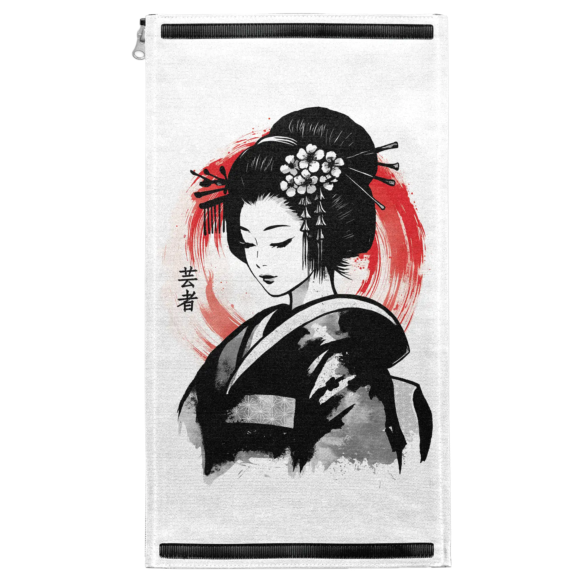 Sumi-e Geisha Patch
