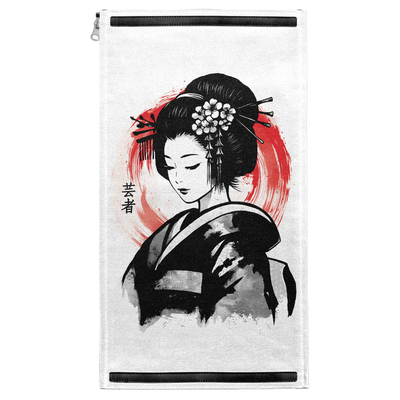 Sumi-e Geisha Patch