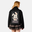 feelingstabby patch on female atelier canvas jacket in nightfall