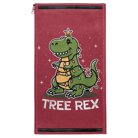 Festive Rex Christmas swappable art panel mockup