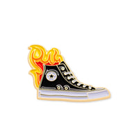 Chucks on Fire Pin