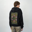 forceofnature patch on male essential zip hoodie in after hours