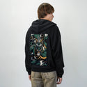 forestryujin patch on male essential zip hoodie in after hours